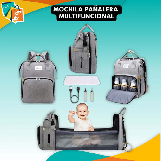 Mochila Pañalera Multifuncional™