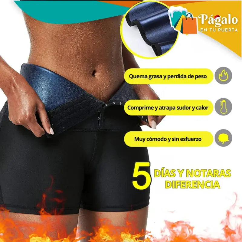 Faja Short 3 en 1 Cinturilla Osmotex ™